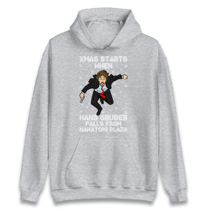 hans gruber falling hoodie