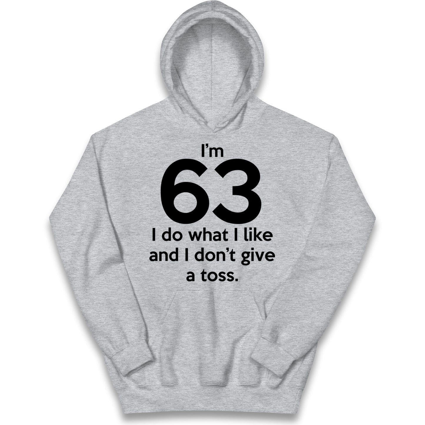 63rd Birthday Kids Hoodie