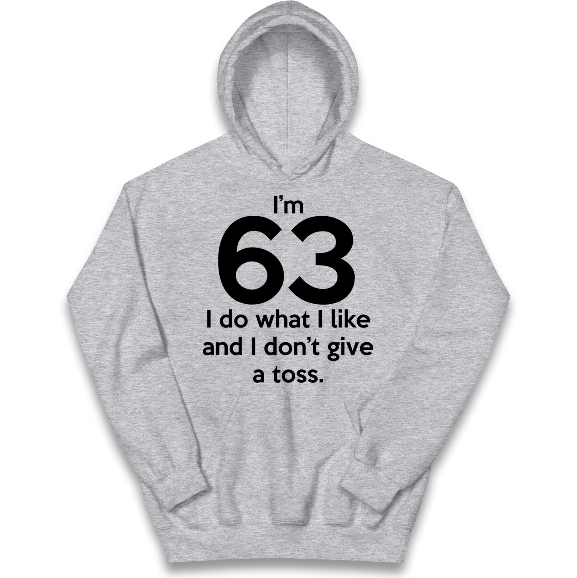 63rd Birthday Kids Hoodie