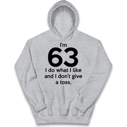 63rd Birthday Kids Hoodie