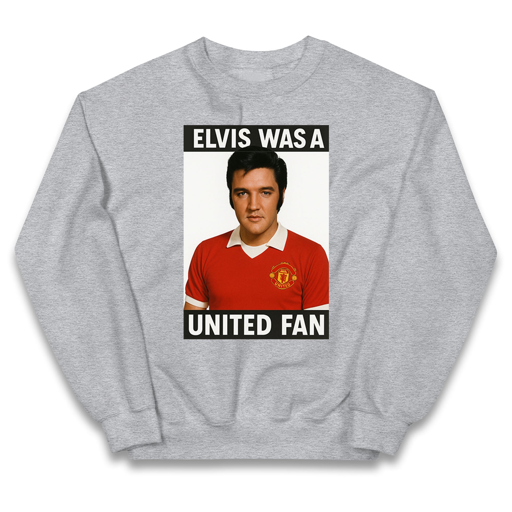 Elvis Presley Mnchester United Kids Jumper