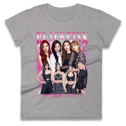 Black Pink Ladies T Shirt