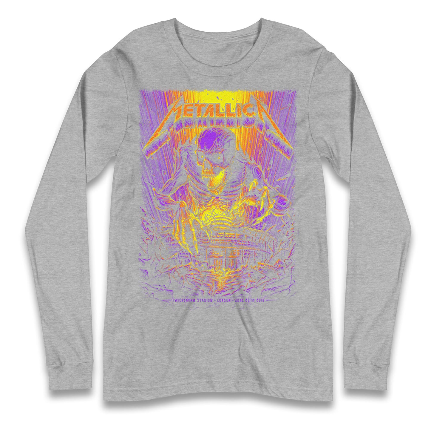 Metallica Twickenham Stadium Longsleeve T Shirt