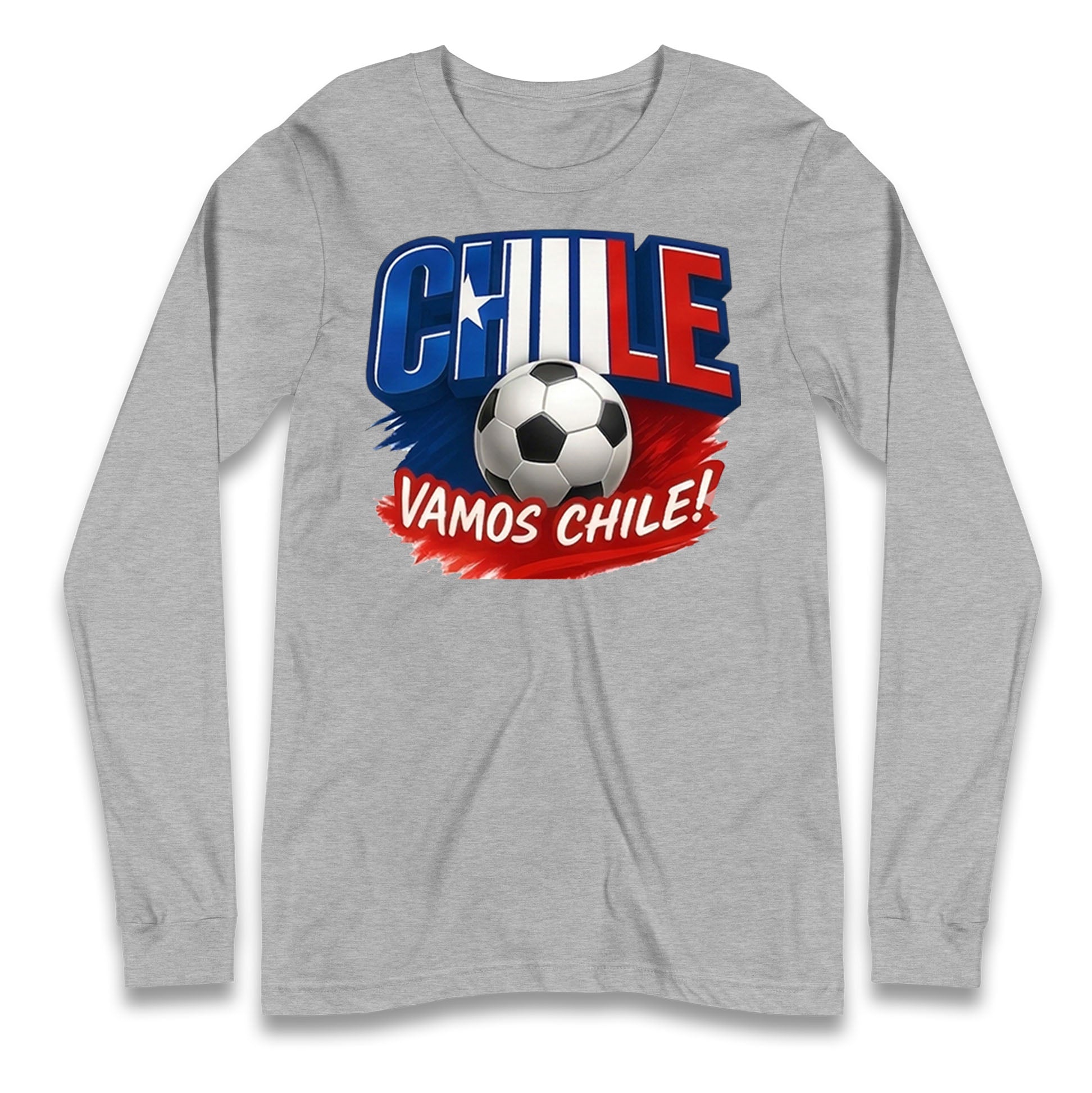 Chile Retro World Cup Longsleeve T Shirt