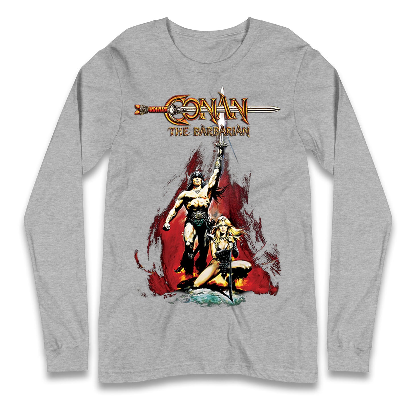 Conan The Barbarian Longsleeve T Shirt 