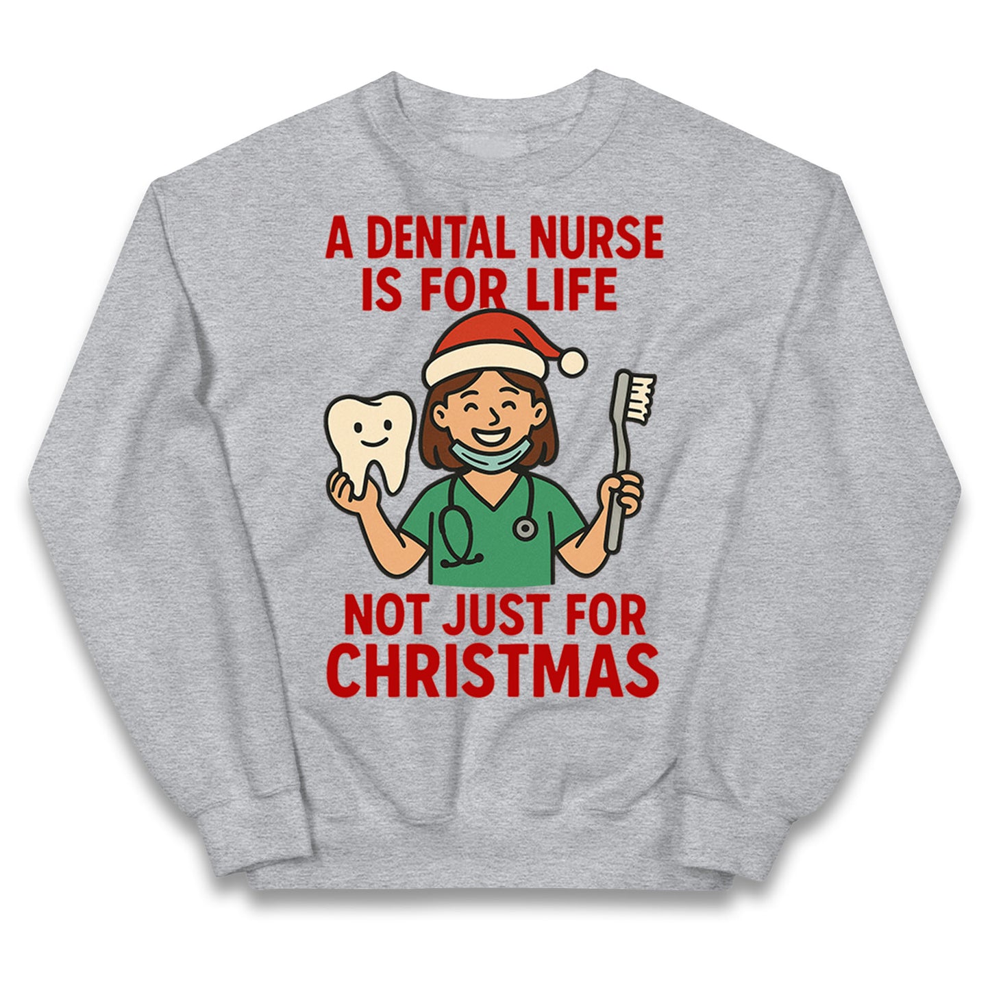 Dental Nurse Christmas Kids Jumper
