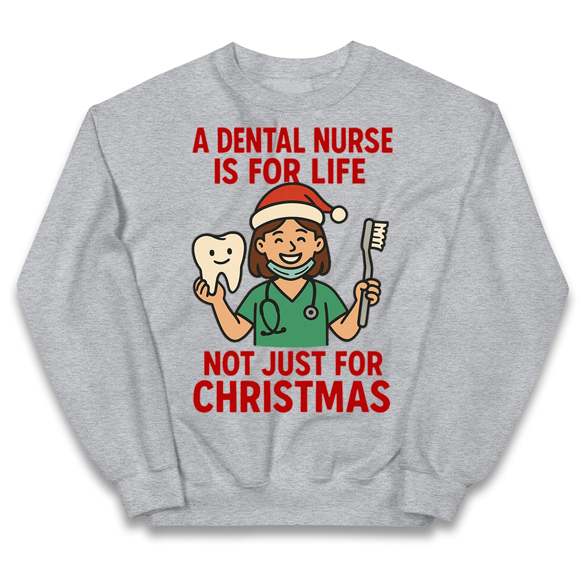Dental Nurse Christmas Kids Jumper