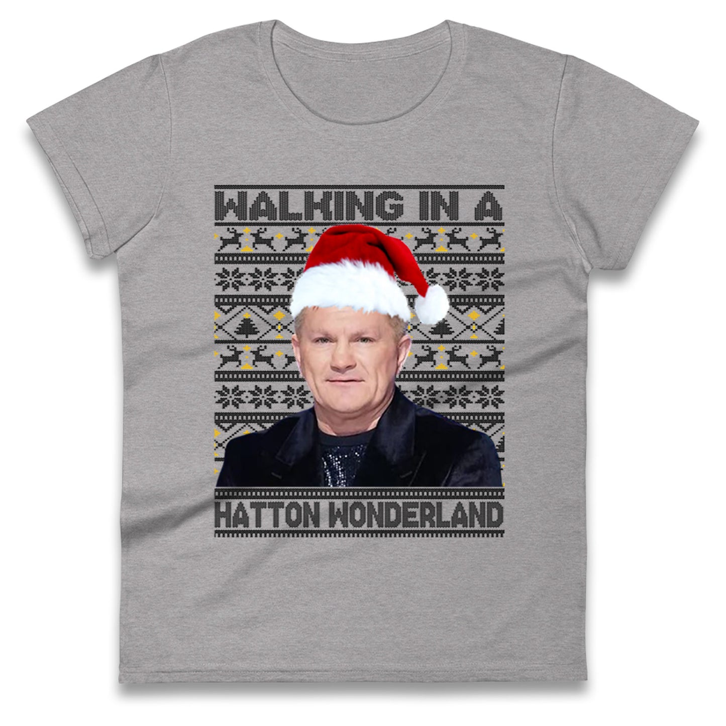 Ricky Hatton Christmas Ladies T Shirt