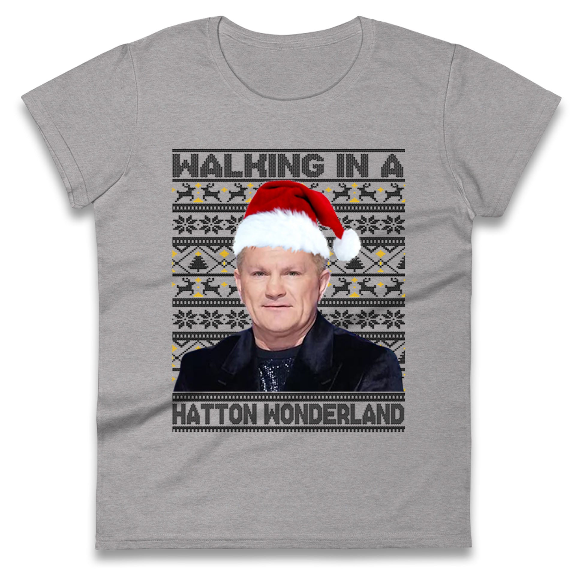 Ricky Hatton Christmas Ladies T Shirt