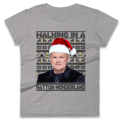 Ricky Hatton Christmas Ladies T Shirt