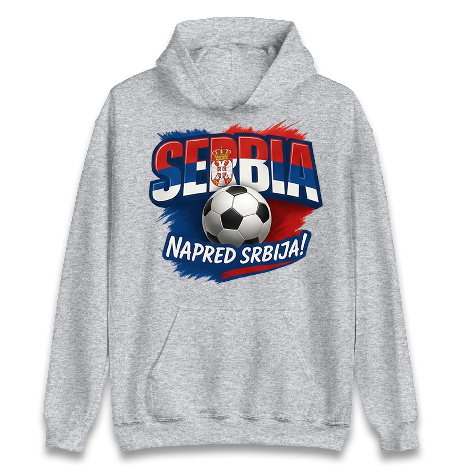 Serbia Retro World Cup Hoodie