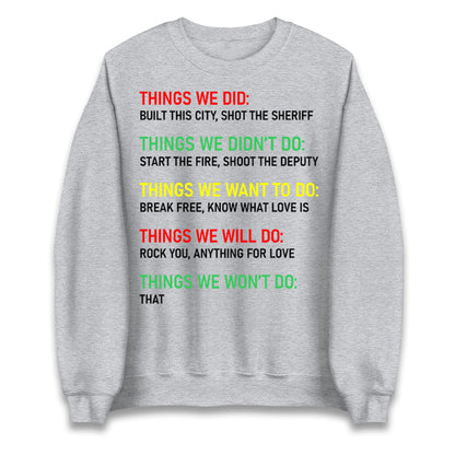 Bob Marley Music Jumper