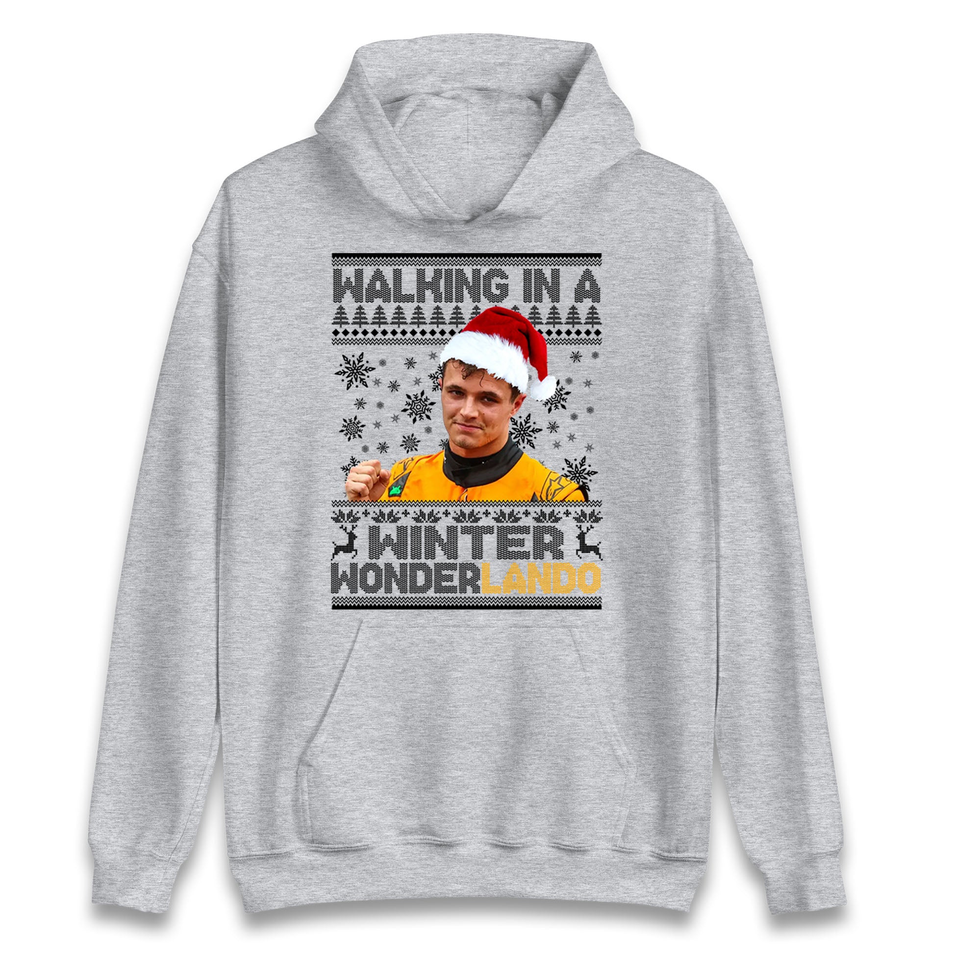 Lando Norris Christmas Hoodie