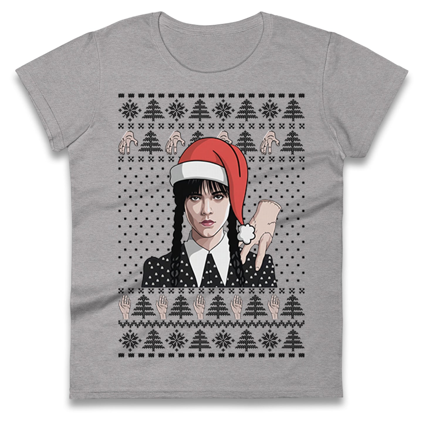 Wedensday Christmas Ladies T Shirt