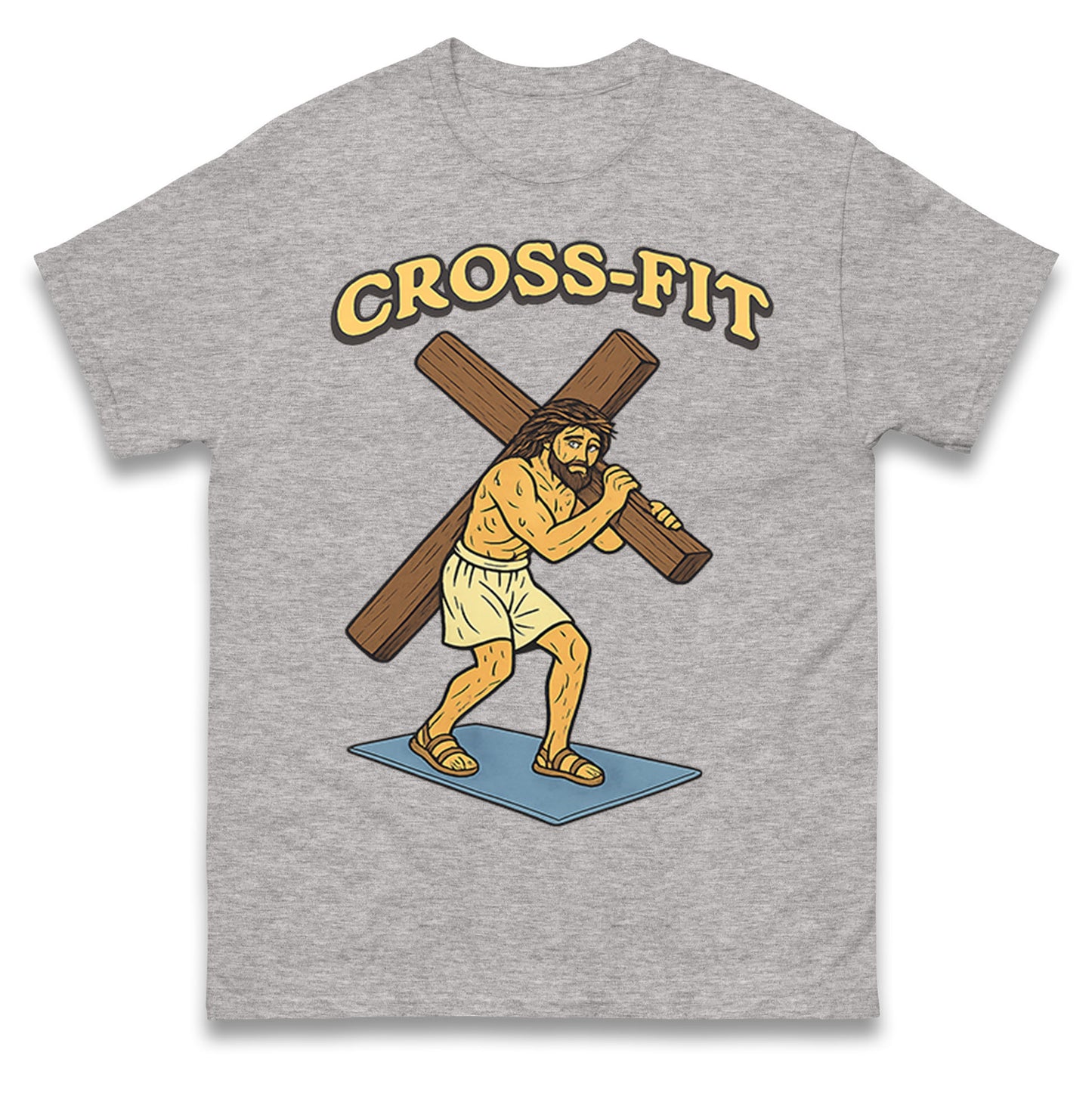 Jesus Cross Fit T Shirt