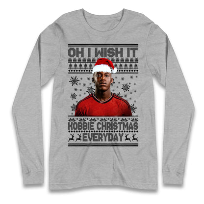 Kobbie Mainoo Christmas Longsleeve T Shirt
