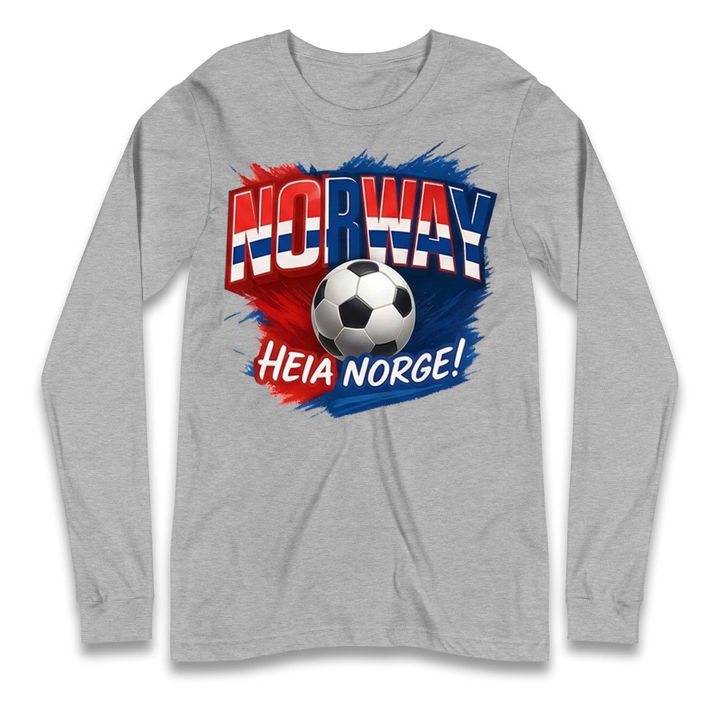Norway Retro World Cup Longsleeve T Shirt