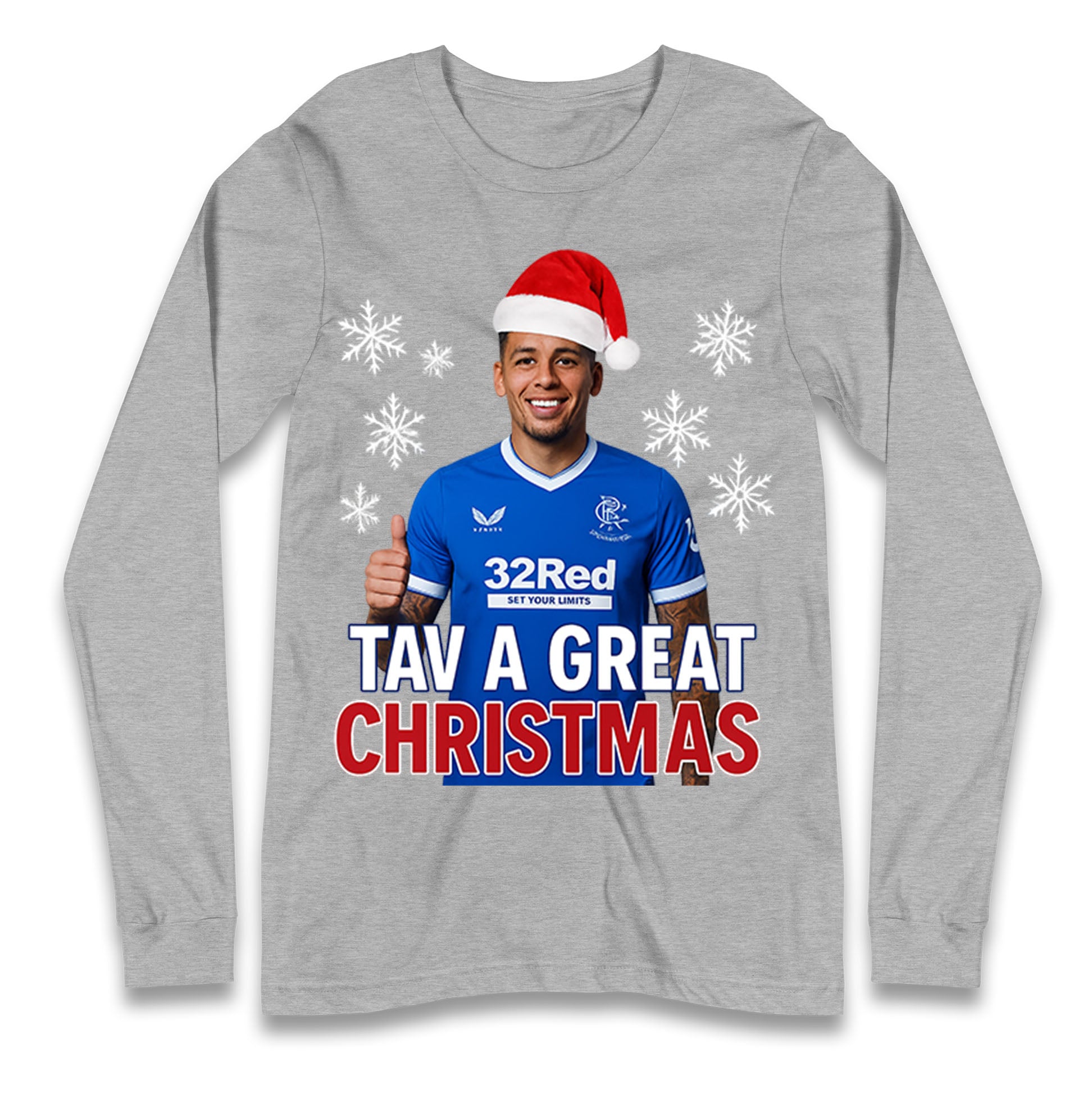 Tav a Great Christmas Rangers Longsleeve T Shirt