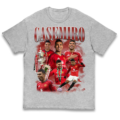 Casemiro Manchester United Kids T Shirt