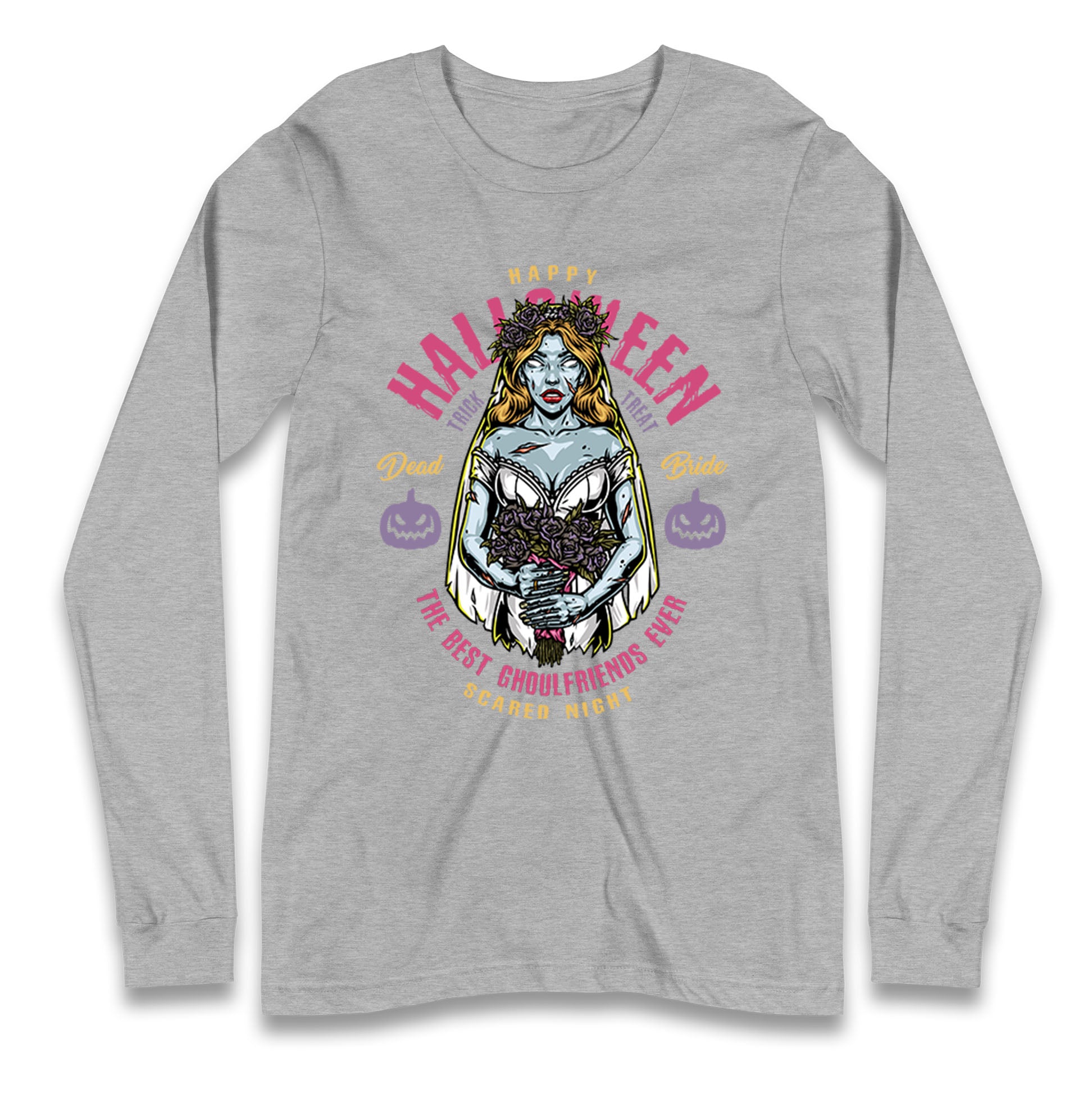Halloween Ghoulfriends Longsleeve T Shirt