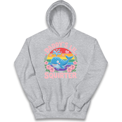 Daddys Lil Squirter Kids Hoodie