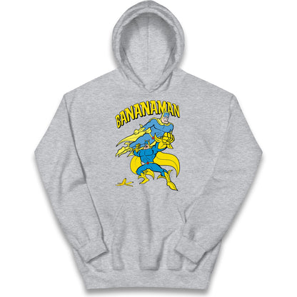 Bananaman Banana Kids Hoodie