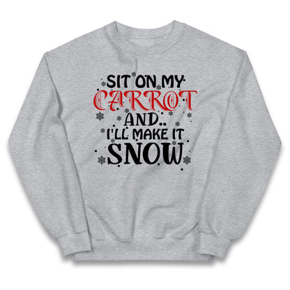 Rude Christmas Kids Jumper