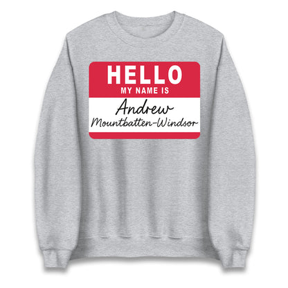 Andrew Mountbatten Windsor Jumper