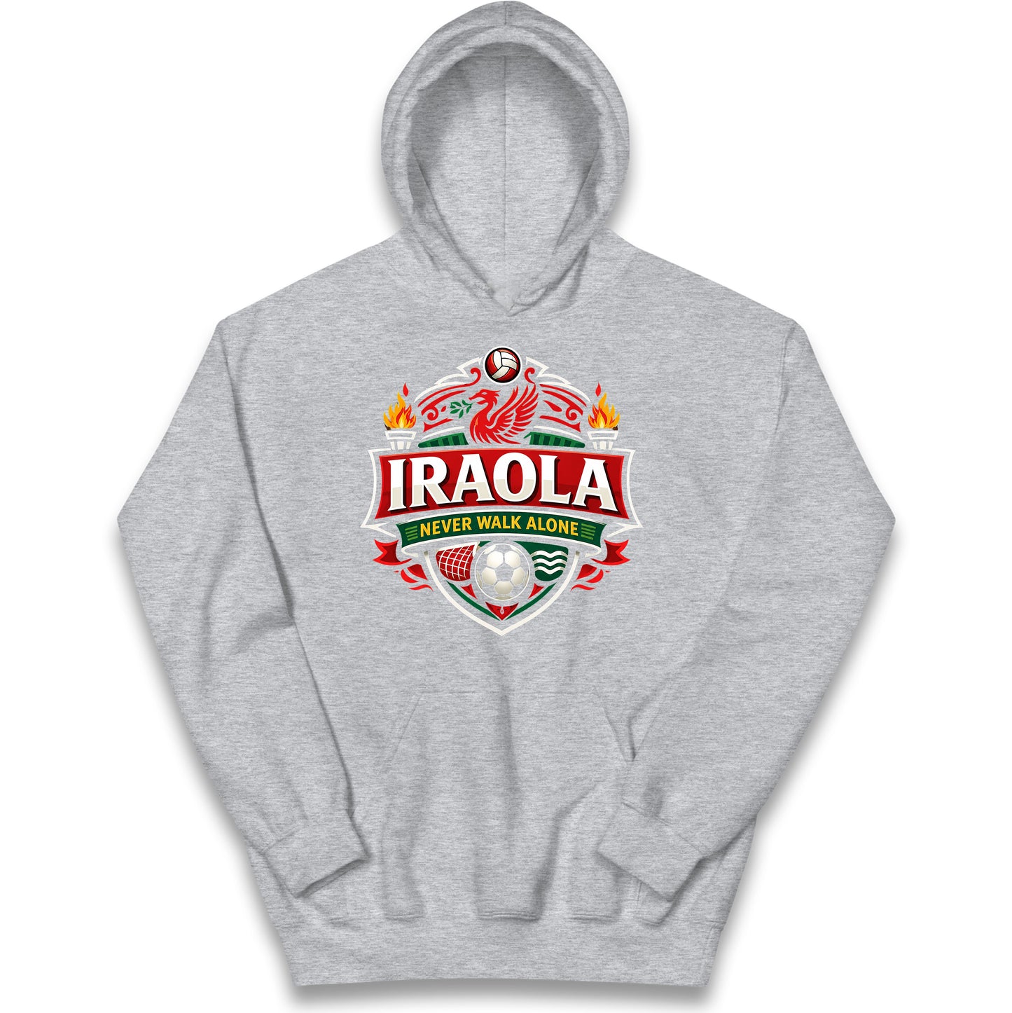 Andoni Iraola Never Walk Alone Kids Hoodie