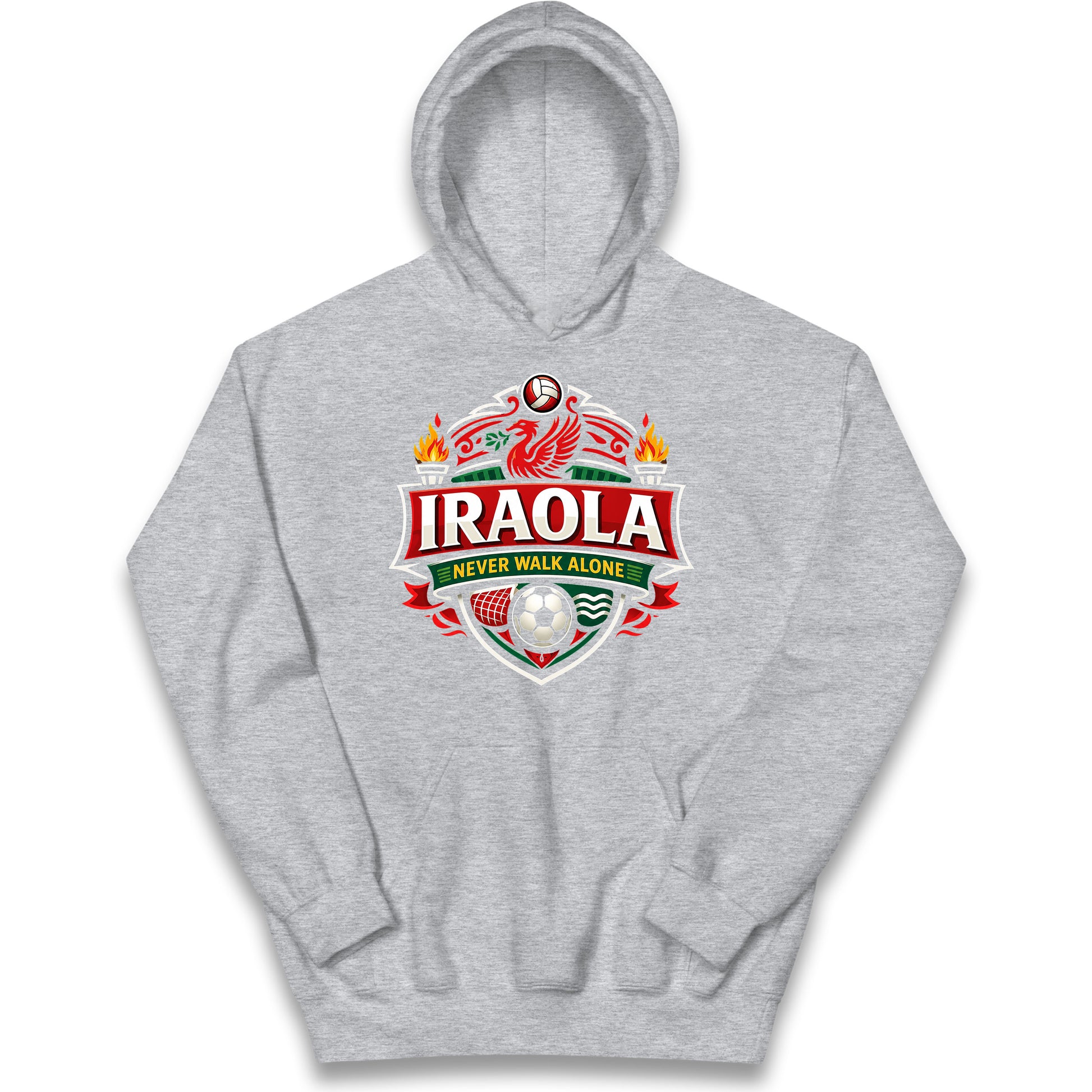 Andoni Iraola Never Walk Alone Kids Hoodie