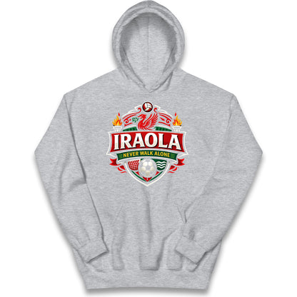 Andoni Iraola Never Walk Alone Kids Hoodie
