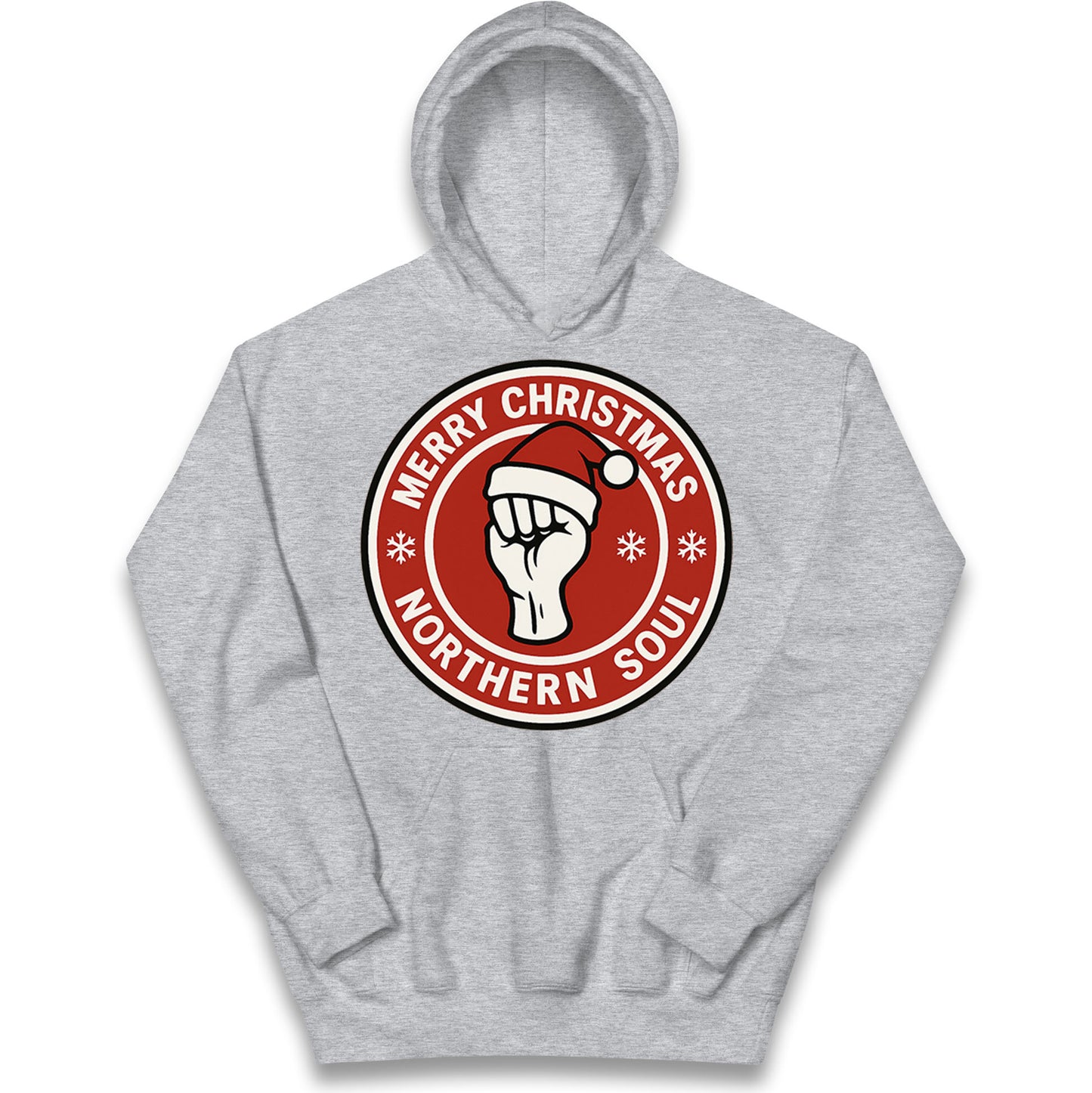 Merry Christmas Northern Soul Kids Hoodie