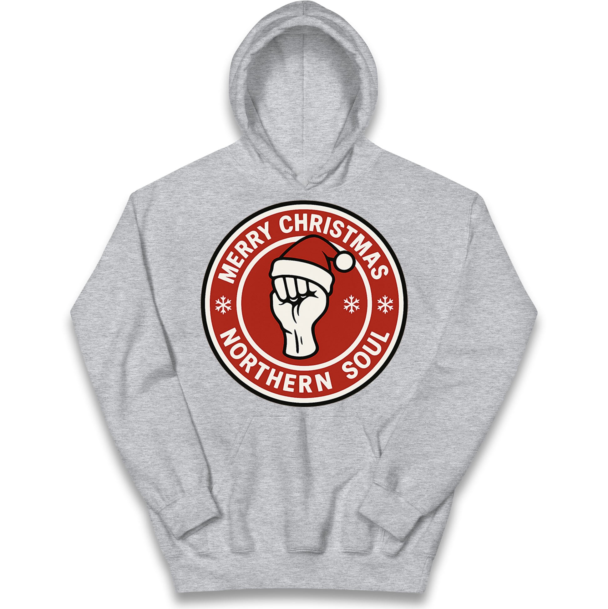Merry Christmas Northern Soul Kids Hoodie