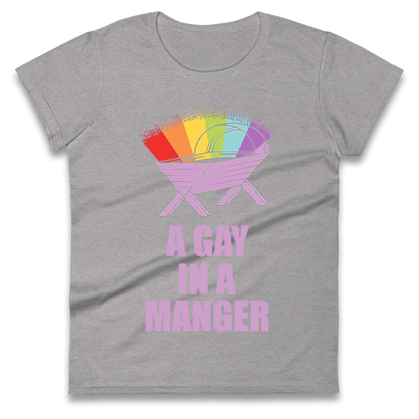 Gay Christmas Ladies T Shirt