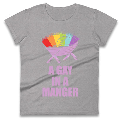 Gay Christmas Ladies T Shirt