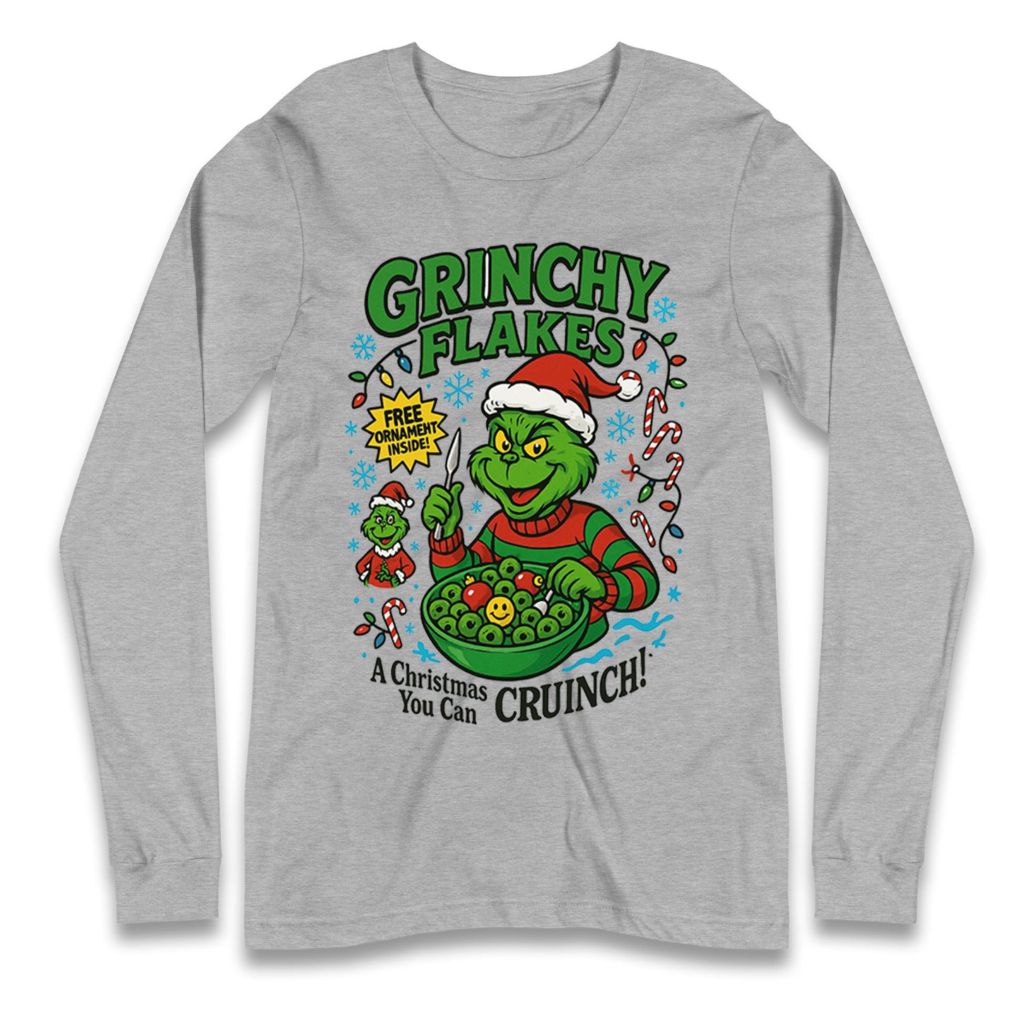 Grinch Christmas Longsleeve T Shirt