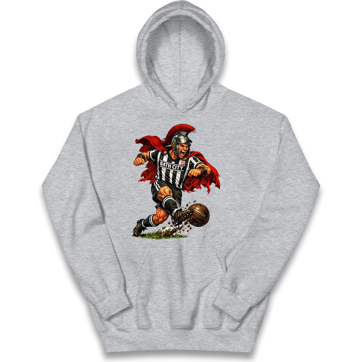 Retro Bath City Football Kids Hoodie