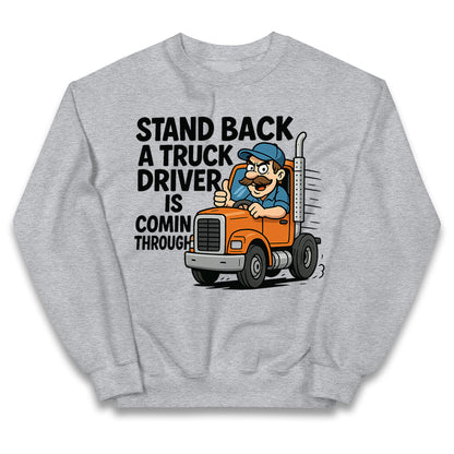 Truck Driver Kids Jumper 