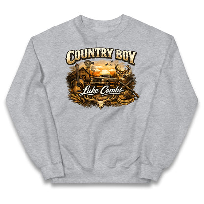 Luke Combs Country Music Kids Jumper