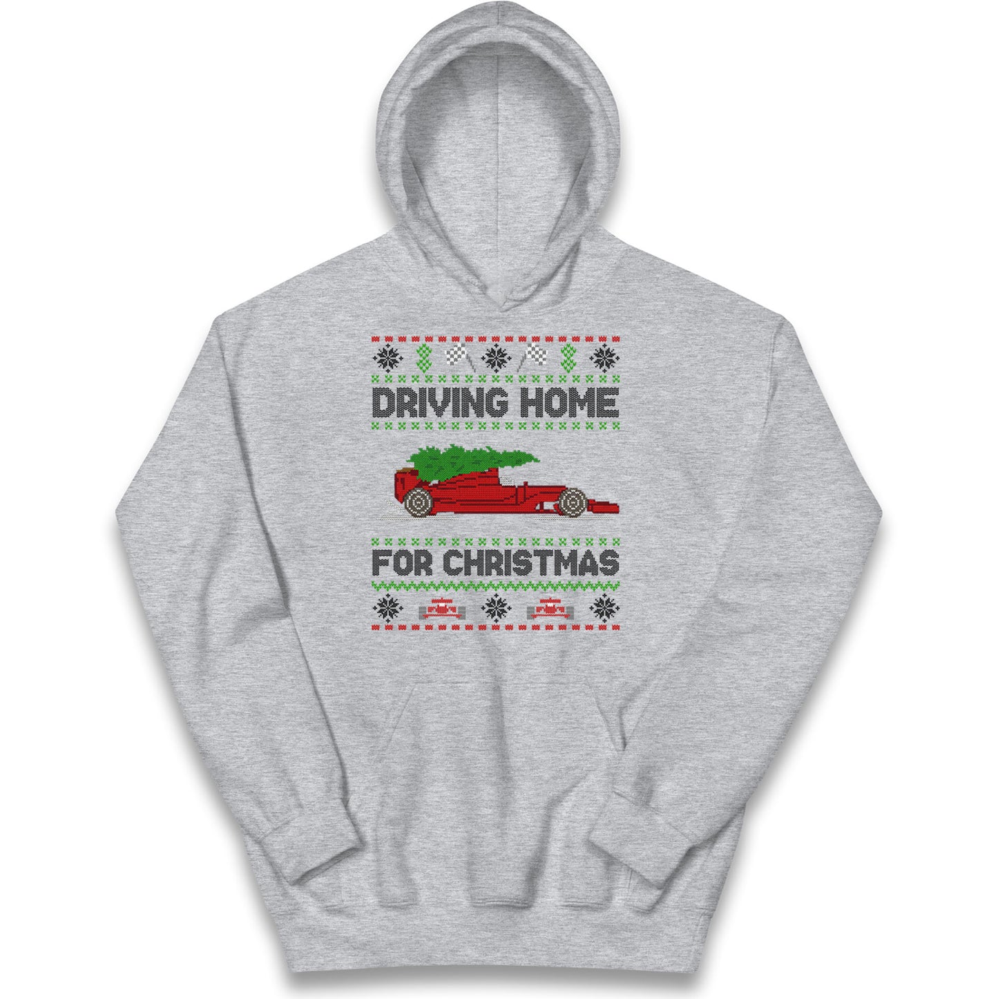 F1 Christmas Kids Hoodie