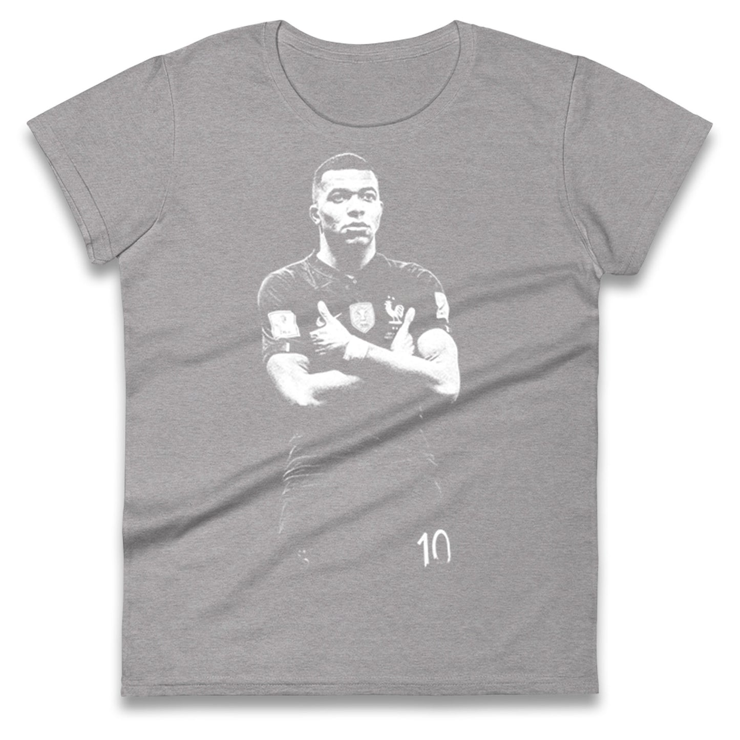  France Footballer Ladies T Shirt