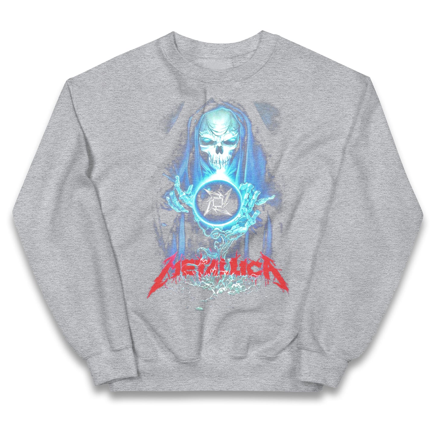 Metallica Skellington Sorcerer Kids Jumper