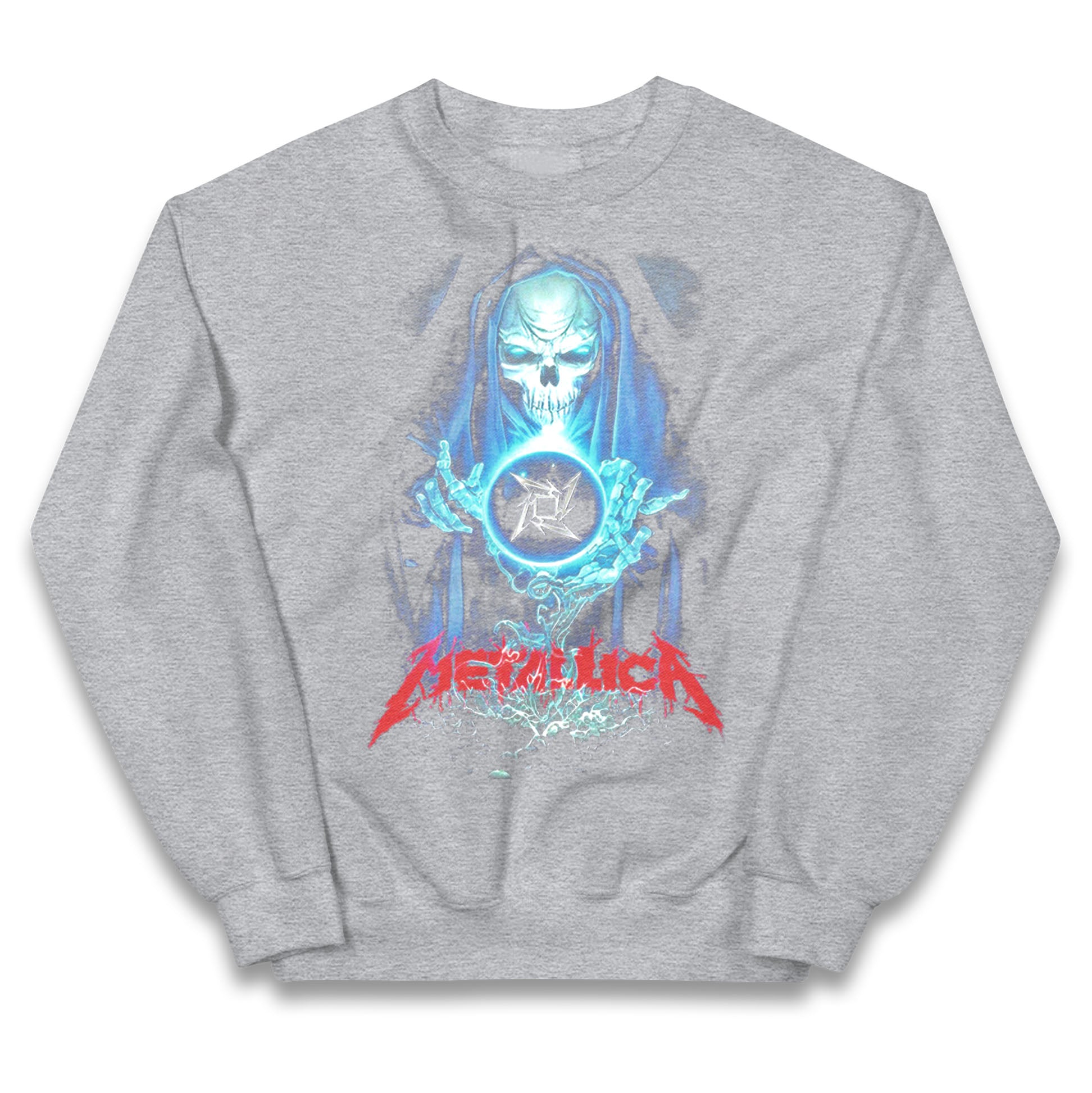 Metallica Skellington Sorcerer Kids Jumper