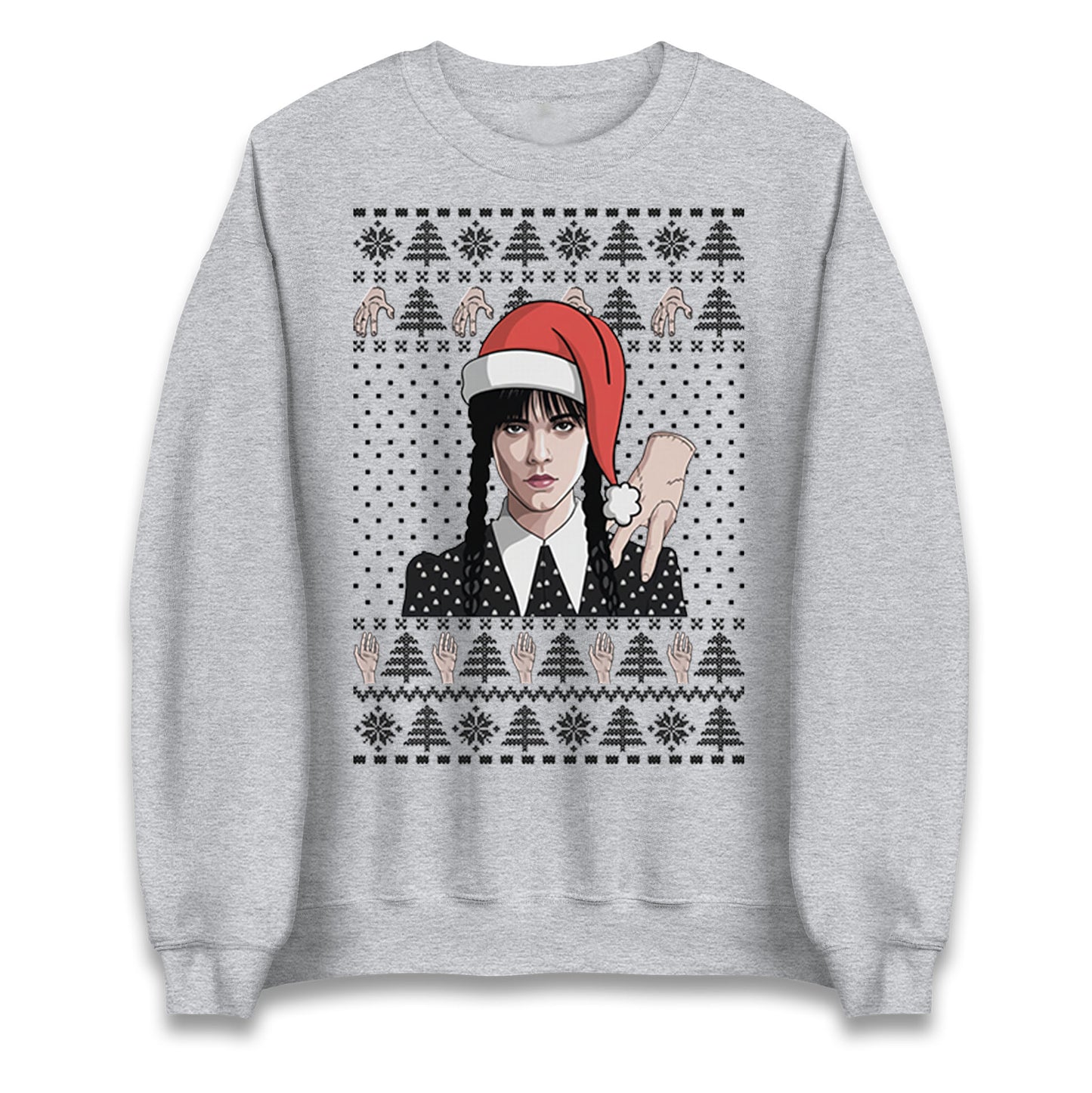 Wednesday Addams Ugly Christmas Sweater