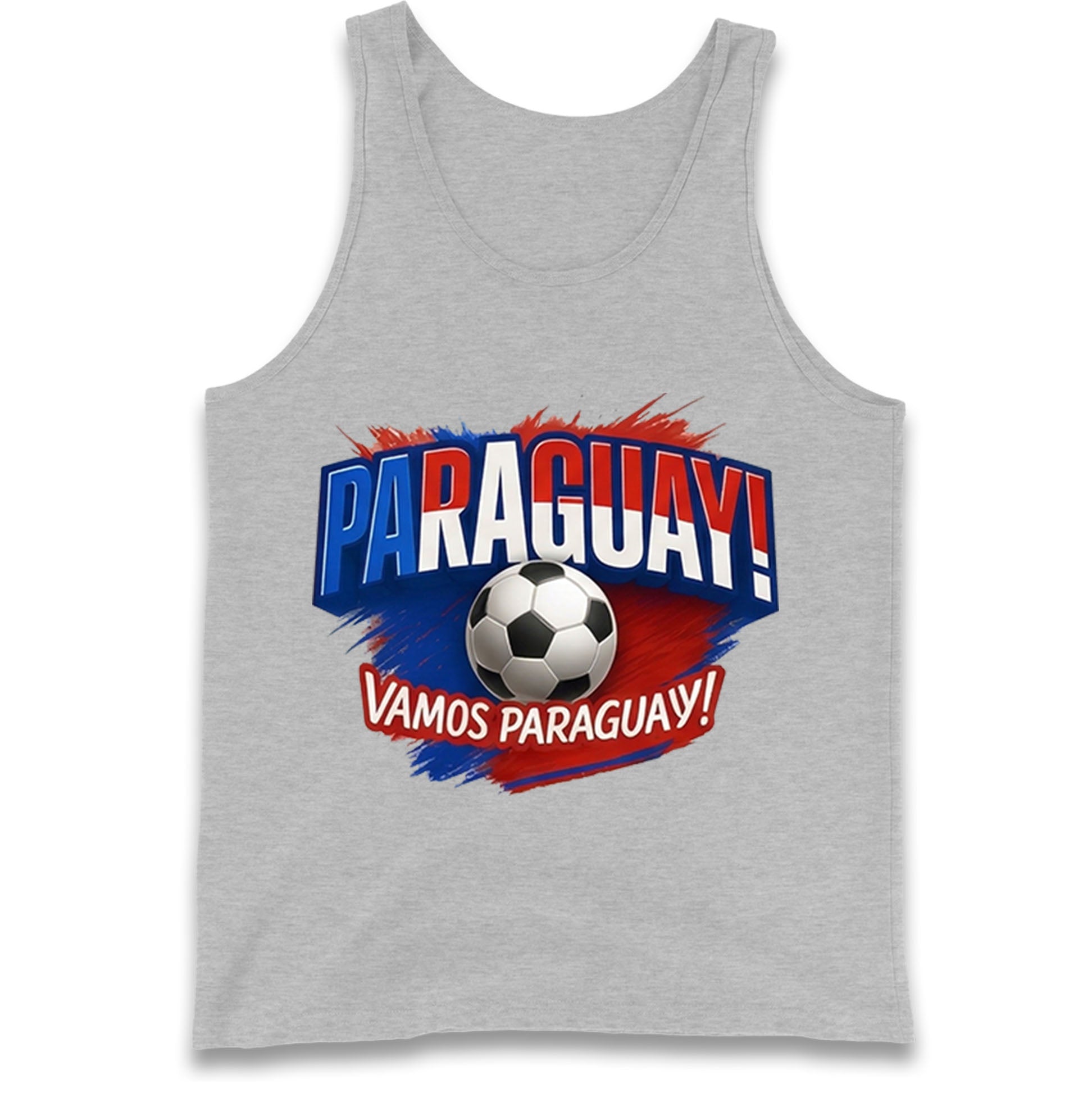 Paraguay Retro World Cup Tank Top