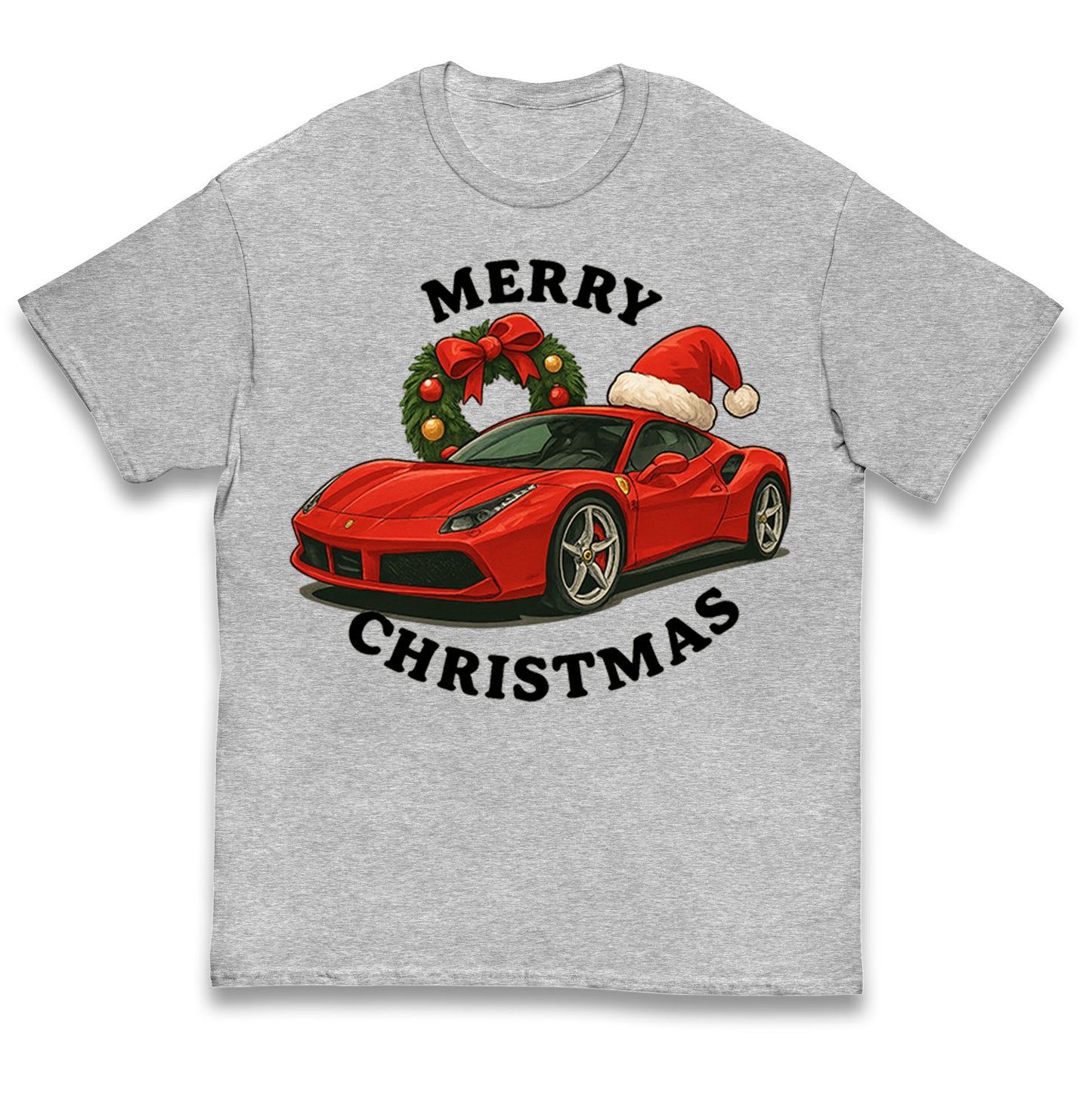Ferrari Christmas Kids T Shirt