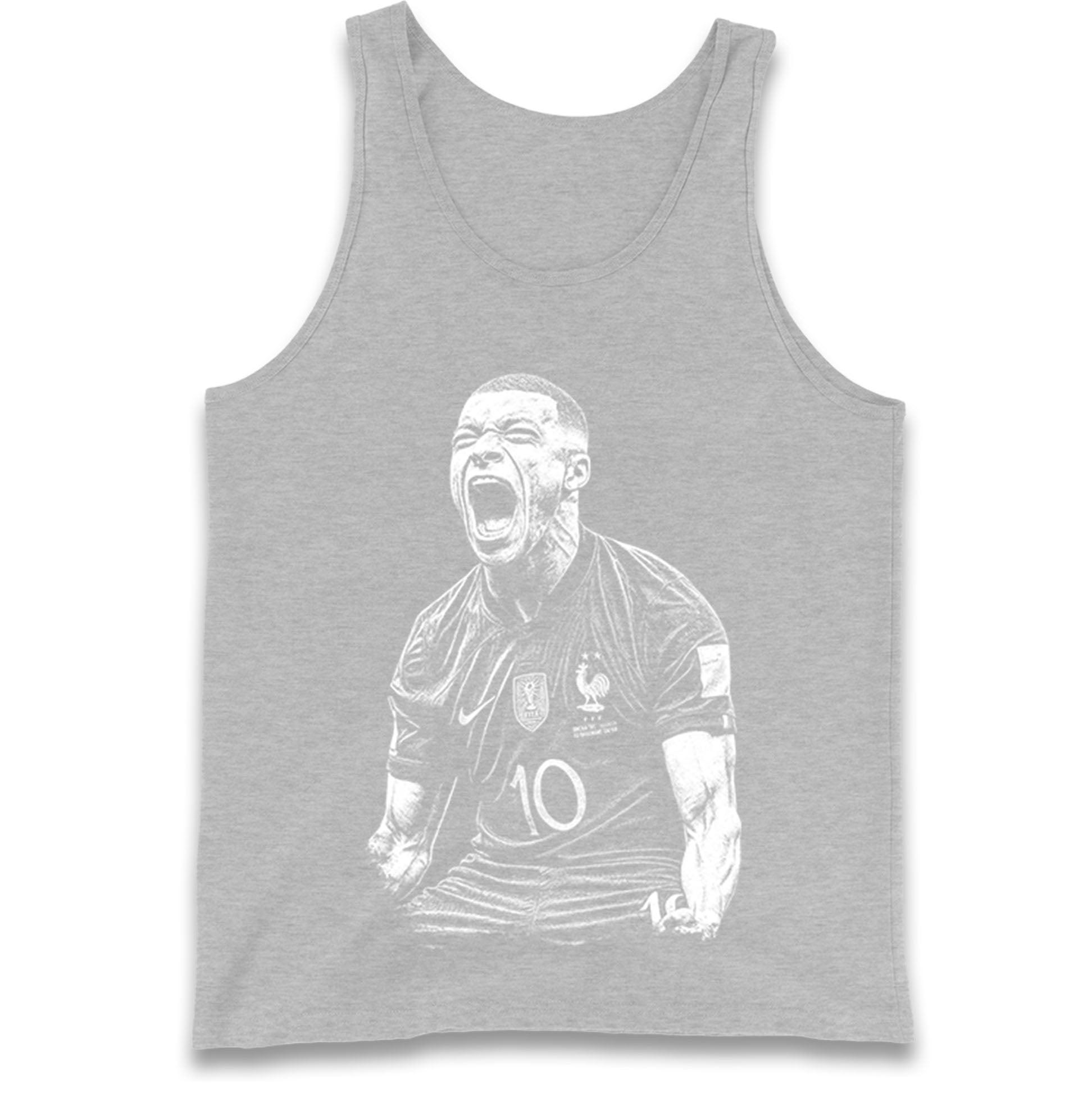  Kylian Footballer Tank Top