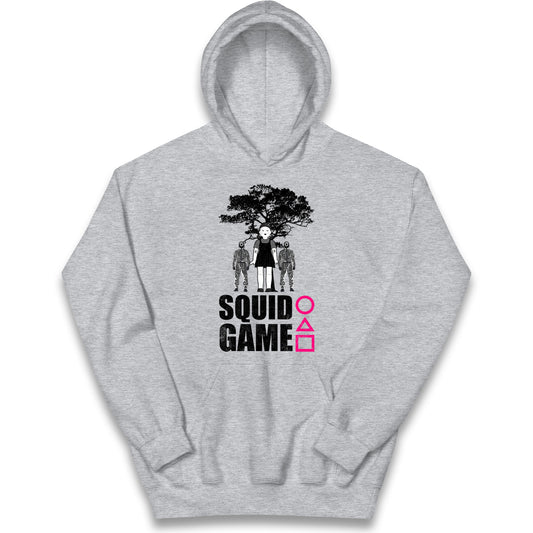 Squid Game Young-hee Doll & Guards Hoodie