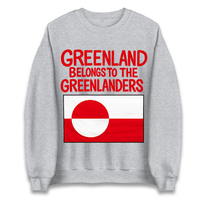 Greenland Belongs To The Greenlanders Jumper