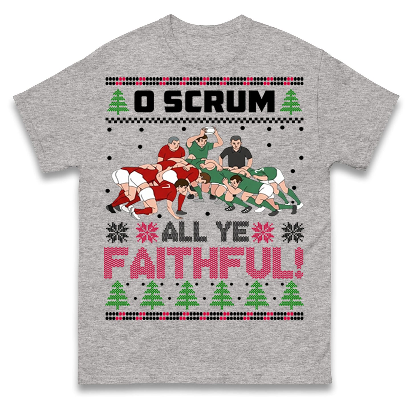 O Come All ye Faithfull T Shirt